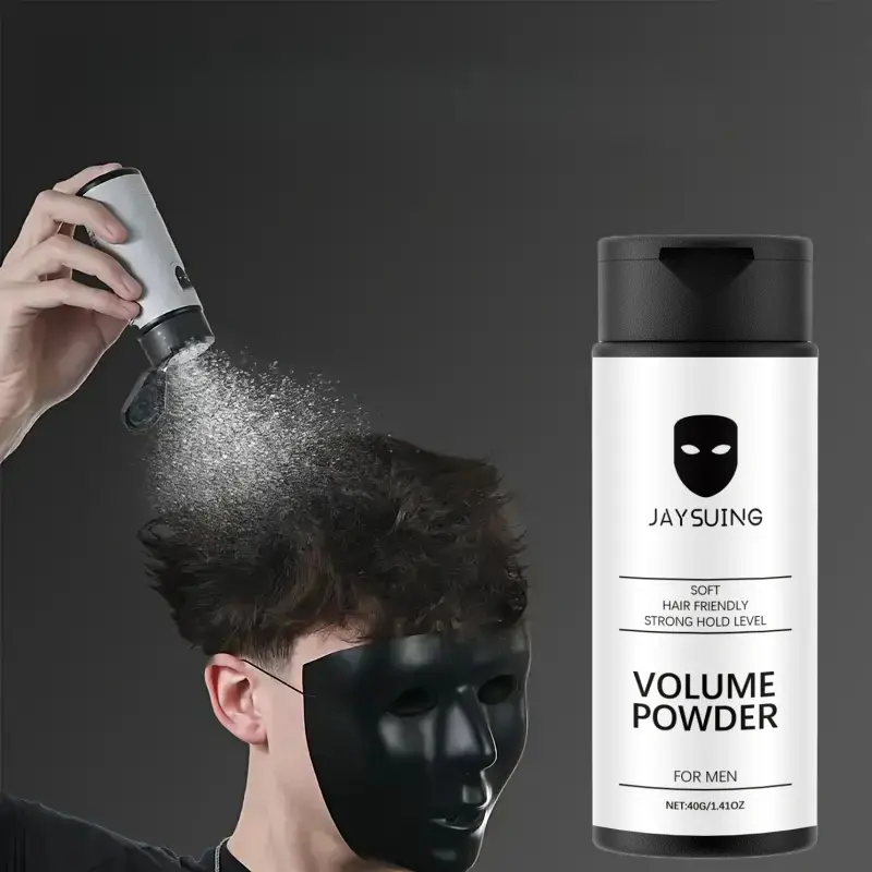 Men's Hair Styling Volume Powder for Instant Hair Texture and Edge Control, Root Texturizing & Hairline Shaping with a Natural Matte Finish, Haircare, Hairline Shaping Powder