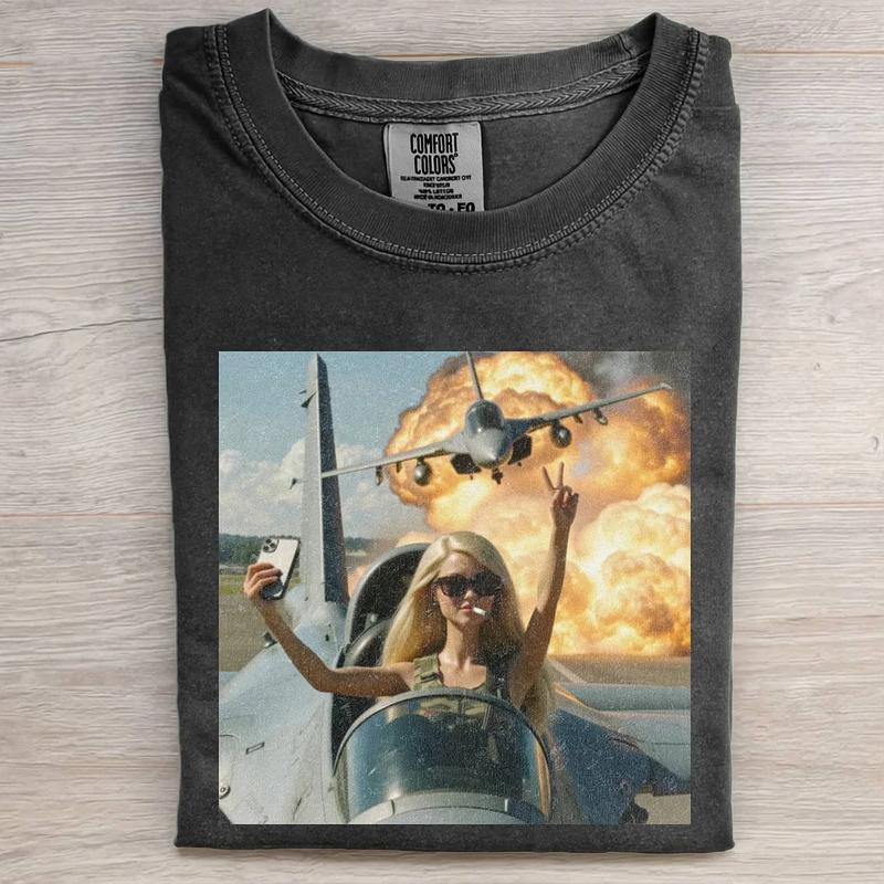 Comfort Colors Chill Girl Barbie Shirt, Chill Barbie Meme T-Shirt, Funny Aesthetic Graphic Tee, Viral TikTok Barbiecore Shirt, Relaxed Vibes Meme Apparel, Trendy Gen Z Tee, Gift for Her, Fast Shipping USA