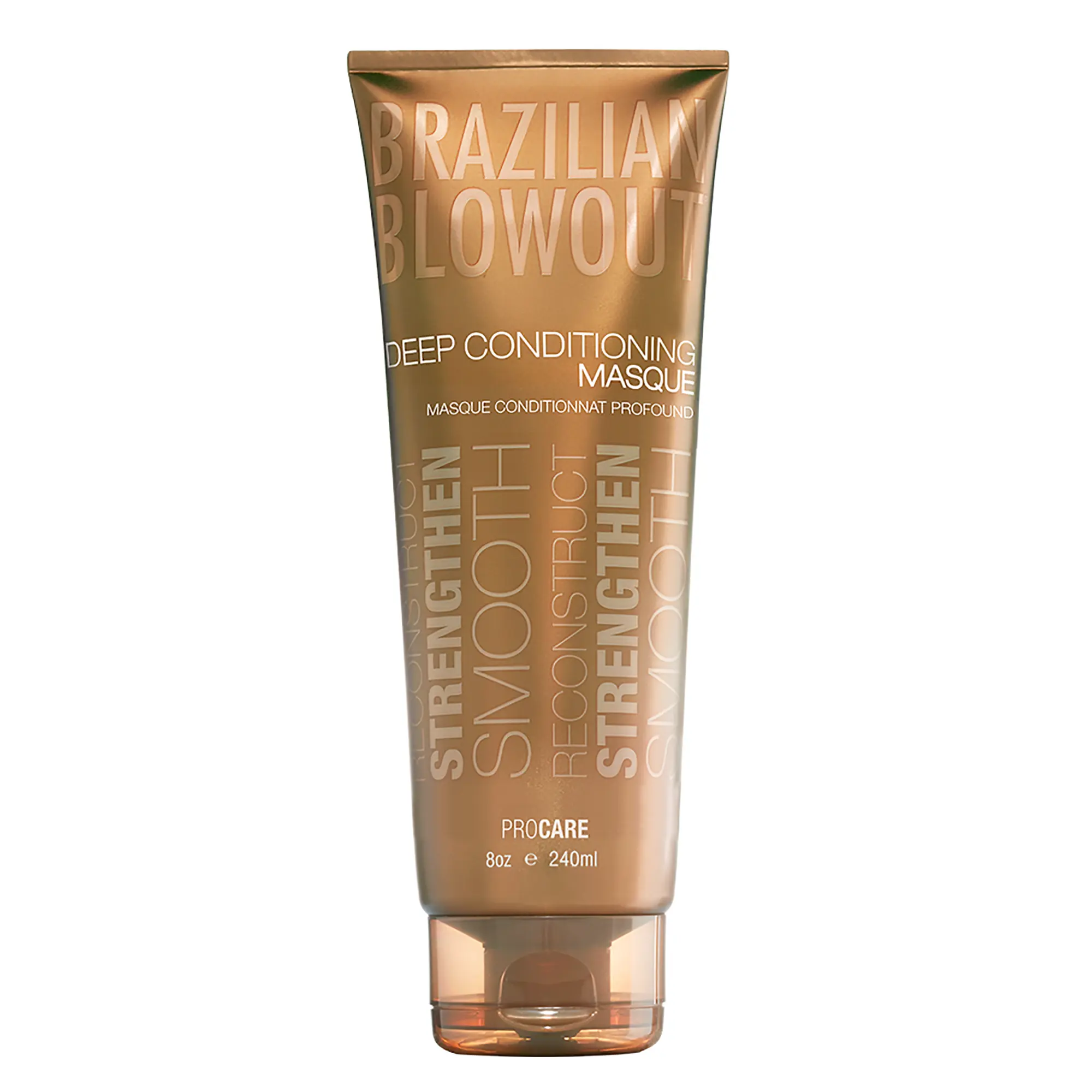 Brazilian Blowout Açai Deep Conditioning Masque, Intensive Haircare Conditioner to Smooth Hair & Eliminate Frizz, 8oz, Helps Defend Hair From Uv, Paraben-Free For Gentle Care, Strengthens, Anti-Frizz