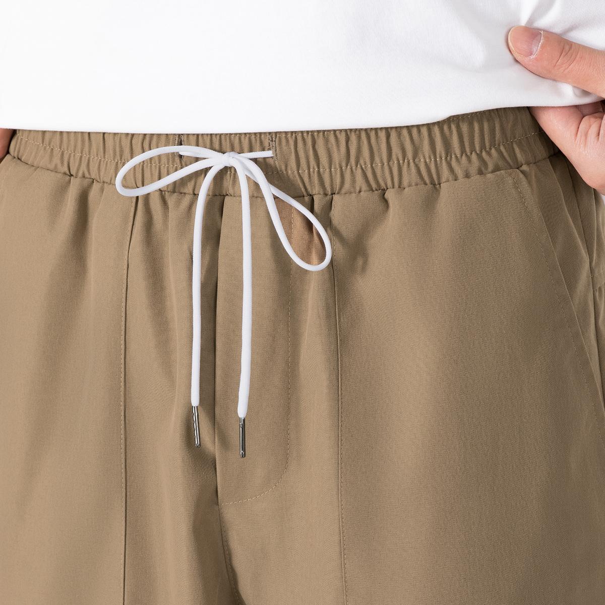 Work pants - Men's summer lightweight loose-fitting sports men's long pants with multiple pockets for casual wear