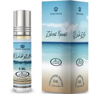 Zahrat Hawaii by Al-Rehab, 6ml Concentrated Perfume Oil, Pineapple, Mango, Tropical Flower, Guava, Vanilla