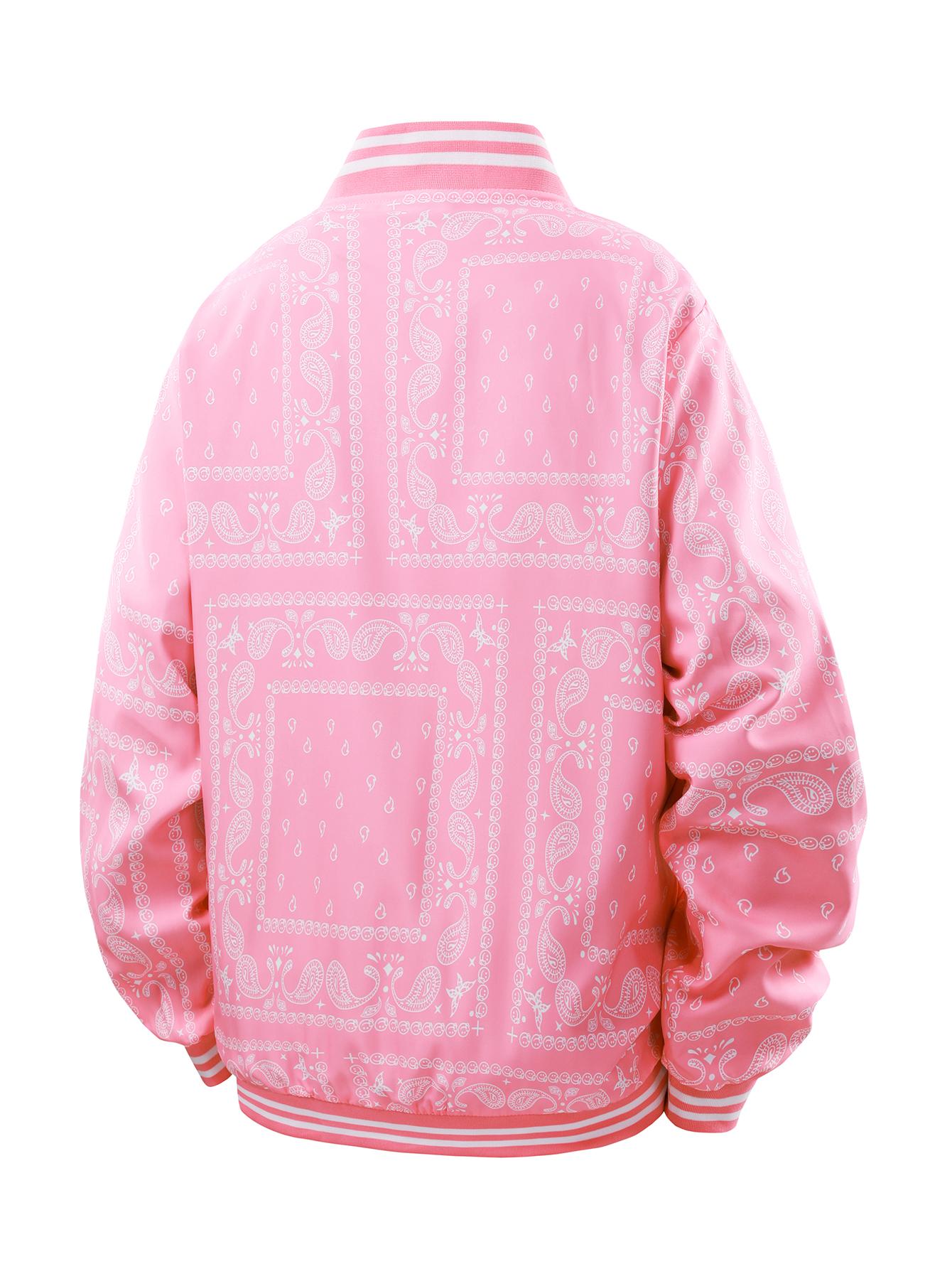 2 Pieces Men's & Women's Medium Size Hong Kong Style Sporty Loose Baseball Jacket Trendy Ins Casual Student Fashion for Spring Autumn