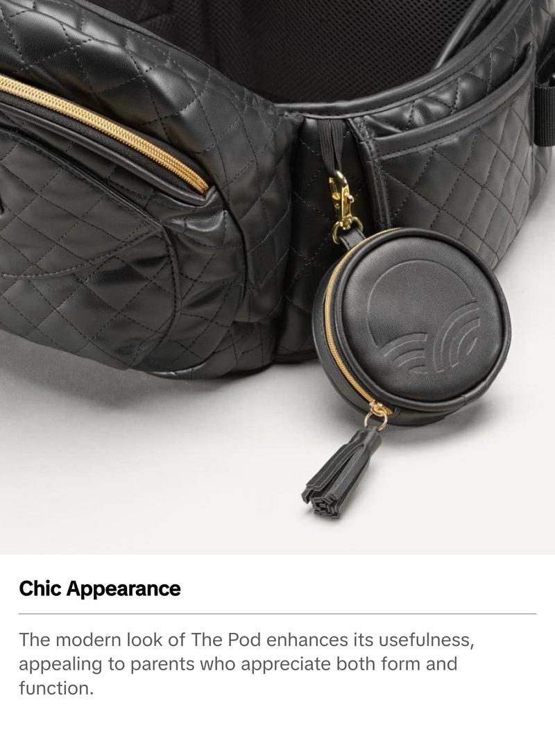 Tushbaby Pod- Portable Pacifier Case, Doubles as Coin Purse