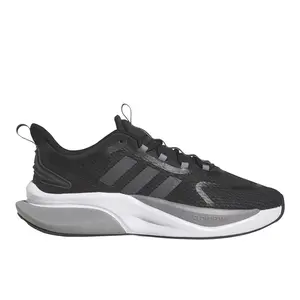 adidas Mens Alphabounce Plus Lace Up Sneakers Shoes Casual - Black