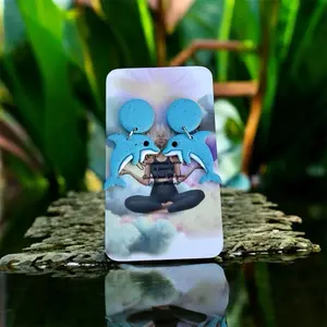 Blue Dolphin Dangles