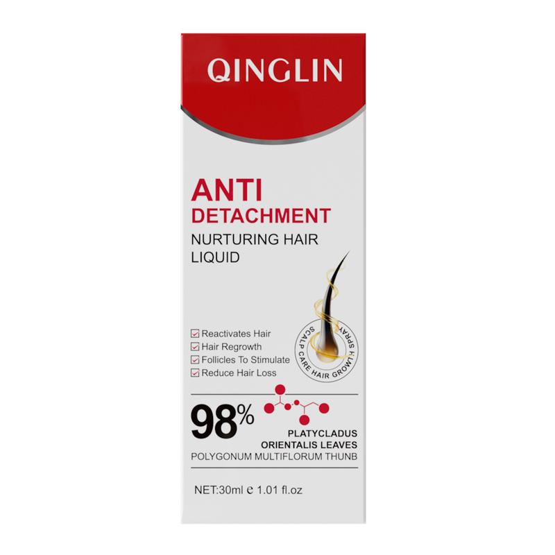 QINGLIN Hair Growth Serum - Anti Hair Loss Treatment, Scalp Nourishing Essence, Strengthens Roots & Promotes Thicker Hair (US Stock)