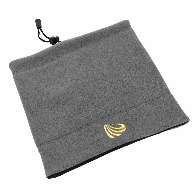 Men's winter thickened scarf, men's warm neck cover, cervical protection cover, pullover with fleece, outdoor riding scarf for women