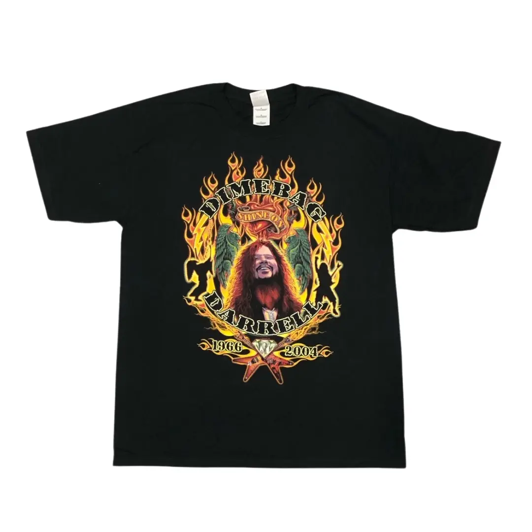 🎸 🎵 Rock Merch - Dimebag Darrel Legend Never DieUnisex Cotton Graphic Shirt
