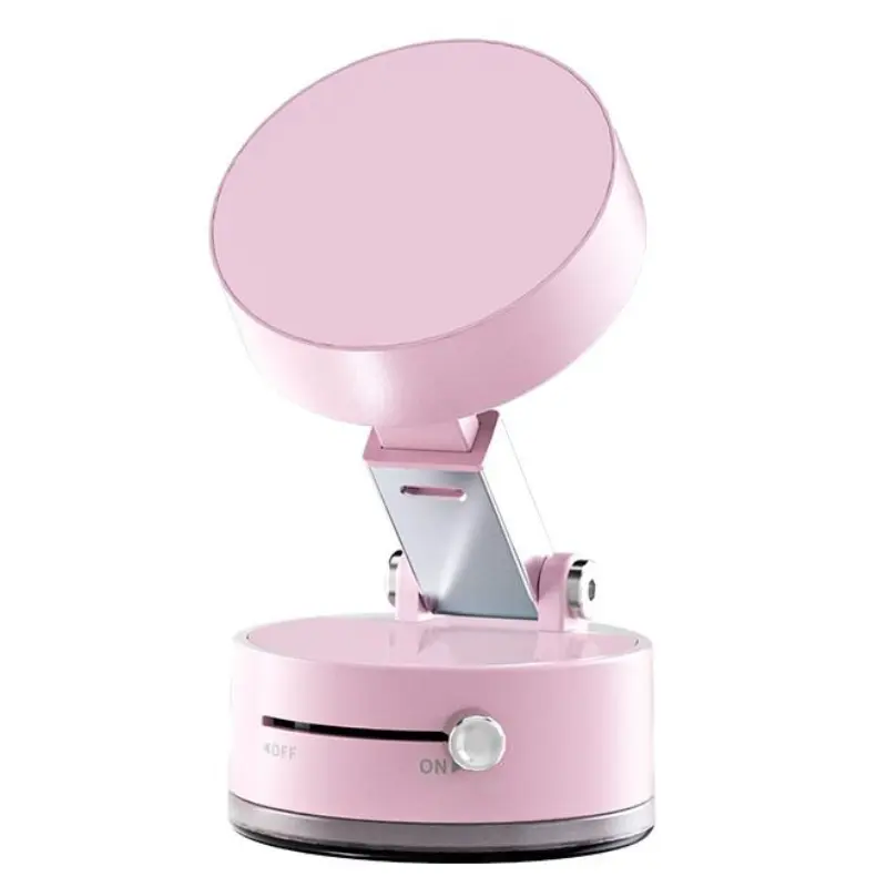 JOYTUTUS 2026 Upgrade Plastic Mobile Cell Phone & Car Tablet Mount - Nano Magnetic Holder with Double-Row N52 Magnets, Mechanical Button, Compact Lightweight, Portable Vacuum Suction for Smooth Surfaces, Car Stuff, Accessories, Father's Day Gift Idea