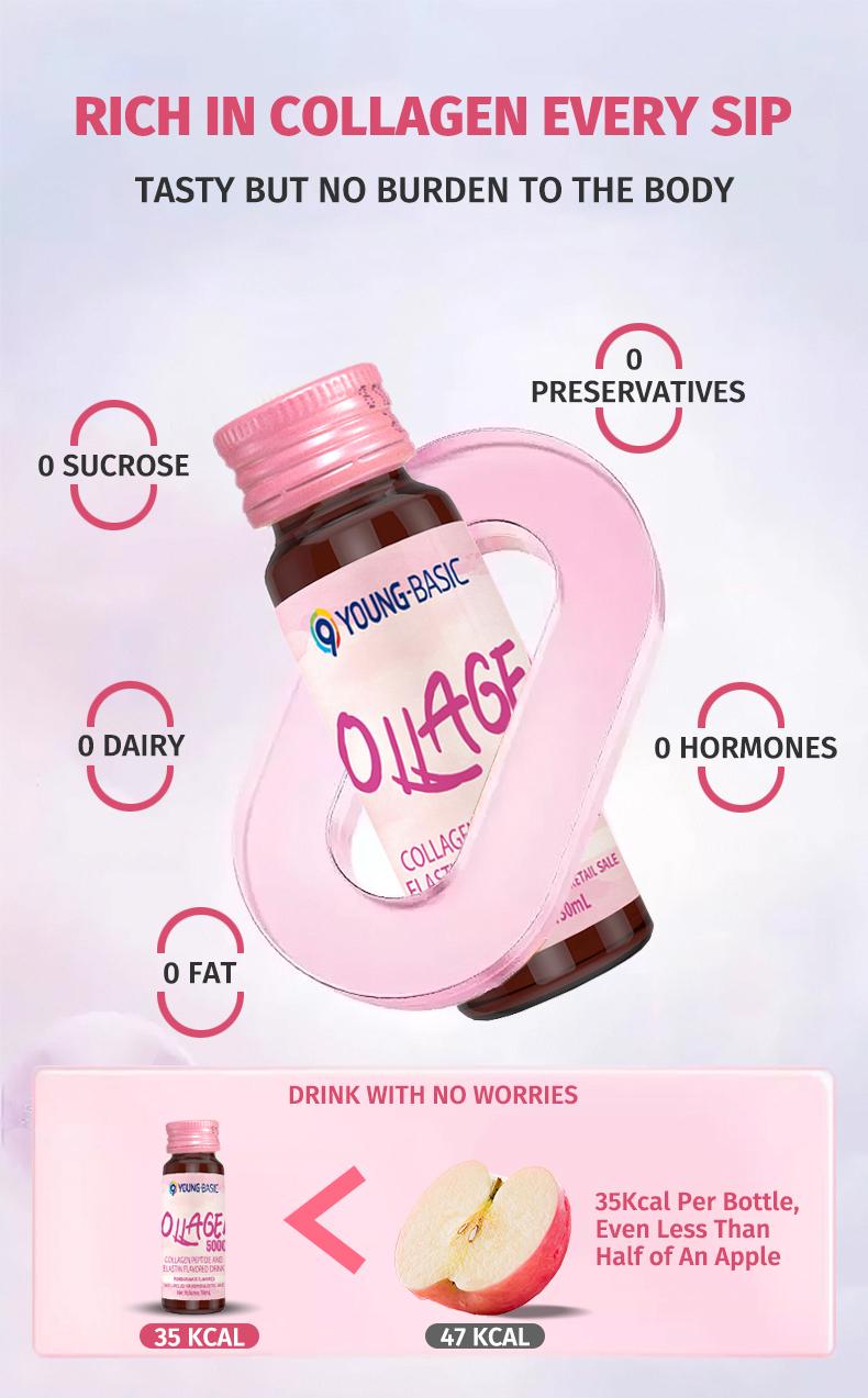 9 Young-Basic 5000mg Hydrolyzed Collagen Peptides Liquid Drink Small-molecule Fish Collagen Tripeptide for Women - Skin Elasticity & Firmness Nail Care- Beauty Supplement Fitness Healthcare Colagen 9 Young-Basic 5000mg Hydrolyzed Collagen Peptides Liquid Drink Small-molecule Fish Collagen Tripeptide for Women - Skin Elasticity & Firmness Nail Care- Beauty Supplement Fitness Healthcare Colagen