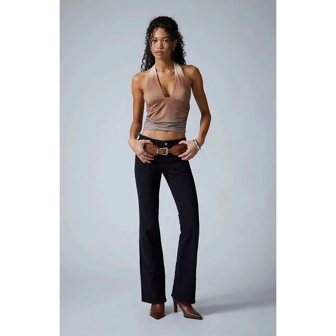 Pacsun Women's Gemini Faux Leather Wide Studded Belt