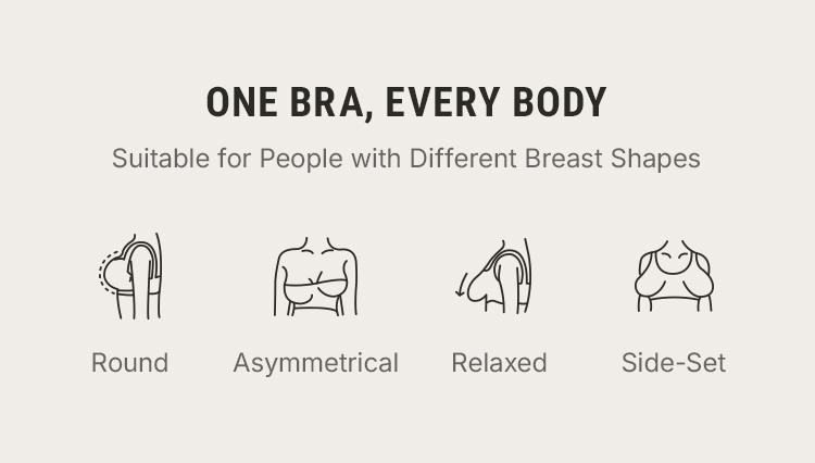 FeelinGirl WIRELESS Bra Women's Wireless Bra Comfort Bralettes Suitable for up to 44DD   No Underwire Unlined Cami Bra Seamless Tshirt Bras Sports Bra