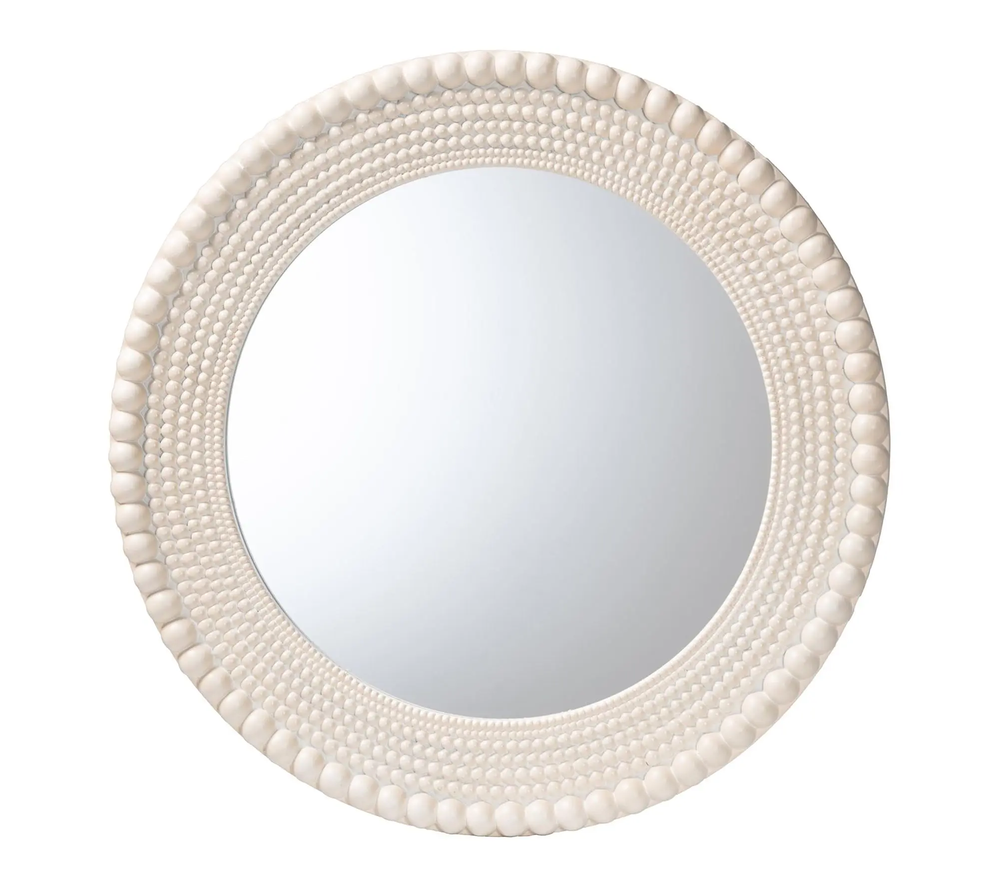 Baxton Studio Grazia Beaded-framed Accent Mirror Baxton Studio Grazia Beaded-framed Accent Mirror