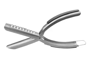 Rib Membrane Removal Tool,Stainless Steel Rib Prep Tool Membrane Remover,BBQ Rib Prep Tool with Arc Clamp & Non-Slip Grip for Easy Rib Skinner,Kitchen Gadgets for Barbecue Enthusiasts & Chefs