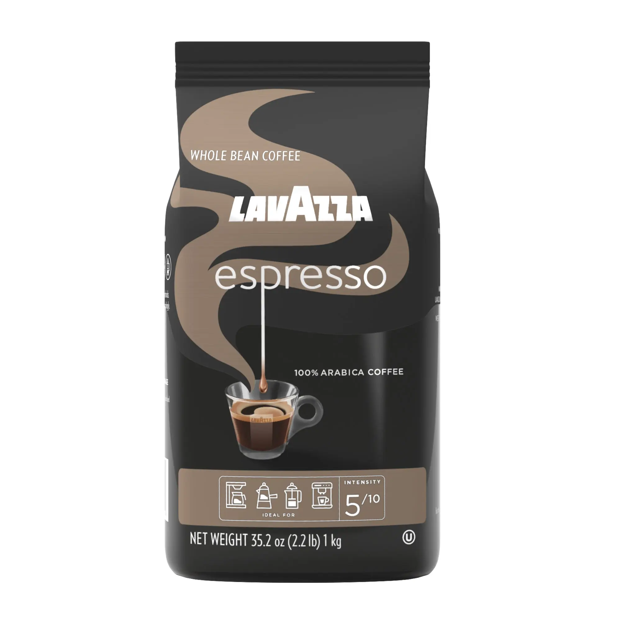 Lavazza Espresso Whole Bean Coffee Medium Roast