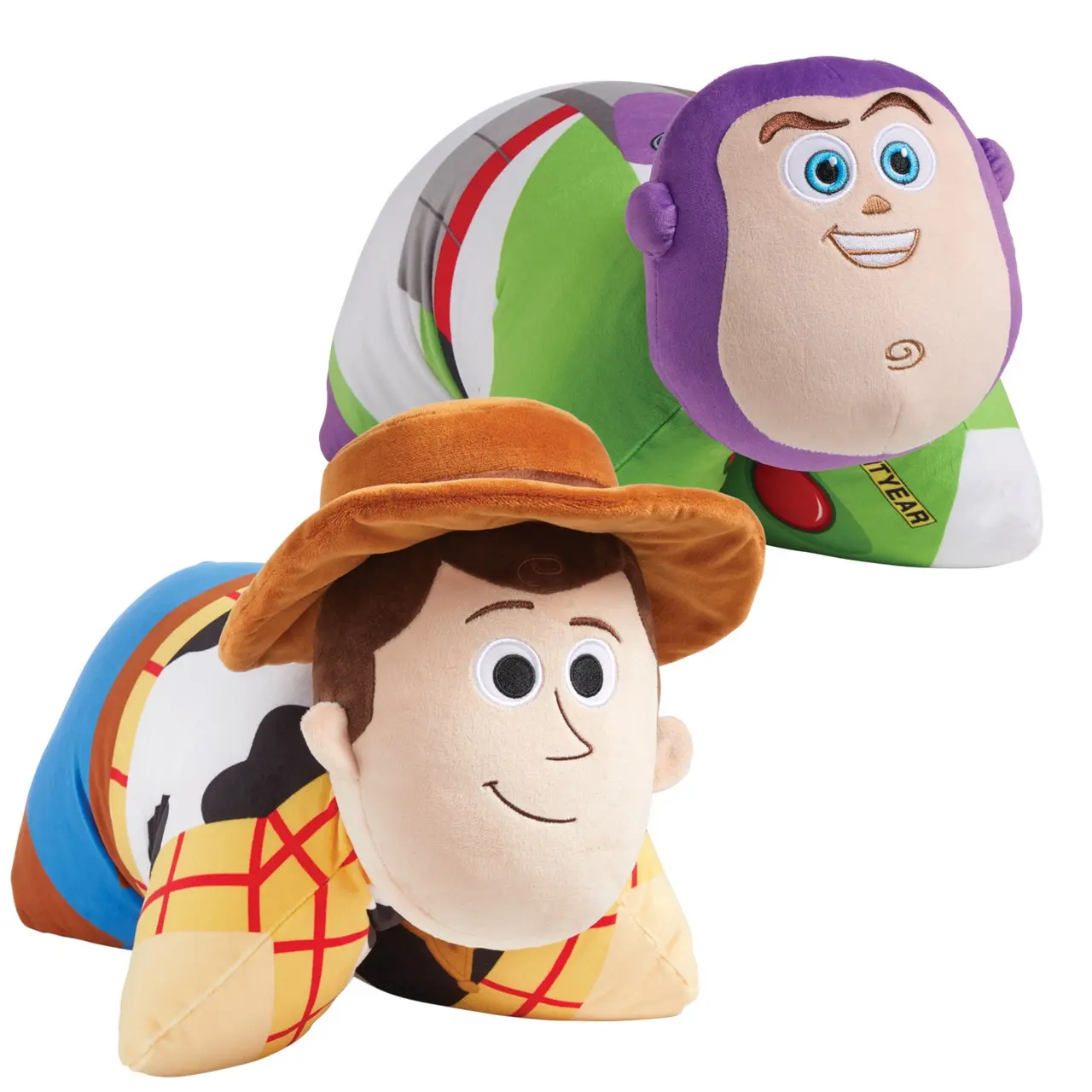 Classic Western Cowboy & Galactic Space Hero Pillow Pet Combo Pack