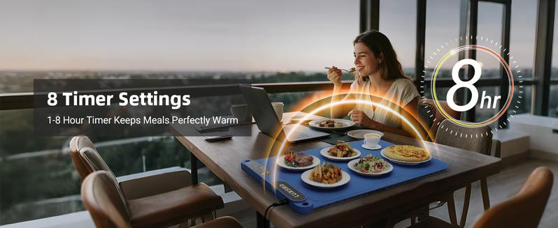 Navy blue-Food Warmer Pad - Rapid-Heating Silicone Electric Tray, Table Protector, Rollable Buffet Warmer Pad, Quick-Heating Portable Food Warmer, Ideal for Buffets, Home Use, and Parties-TikTokShopBlackFriday Navy blue-Food Warmer Pad - Rapid-Heating Silicone Electric Tray, Table Protector, Rollable Buffet Warmer Pad, Quick-Heating Portable Food Warmer, Ideal for Buffets, Home Use, and Parties-TikTokShopBlackFriday