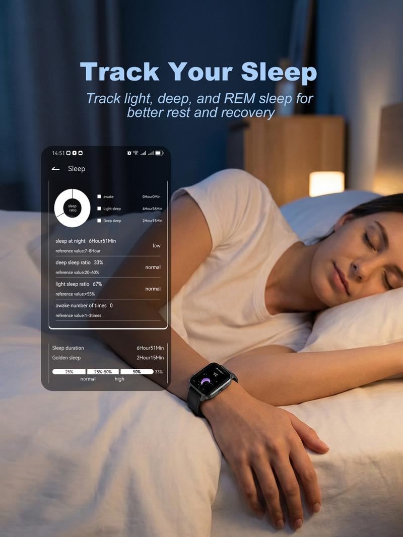 iTourTranslator AI Translator Smart Watch, Real Time Language Translator 127 Languages, Offline Translation Device for Men Women, Fitness Tracker Smartwatch with HR, Sleep Monitor, 9 Sport Modes