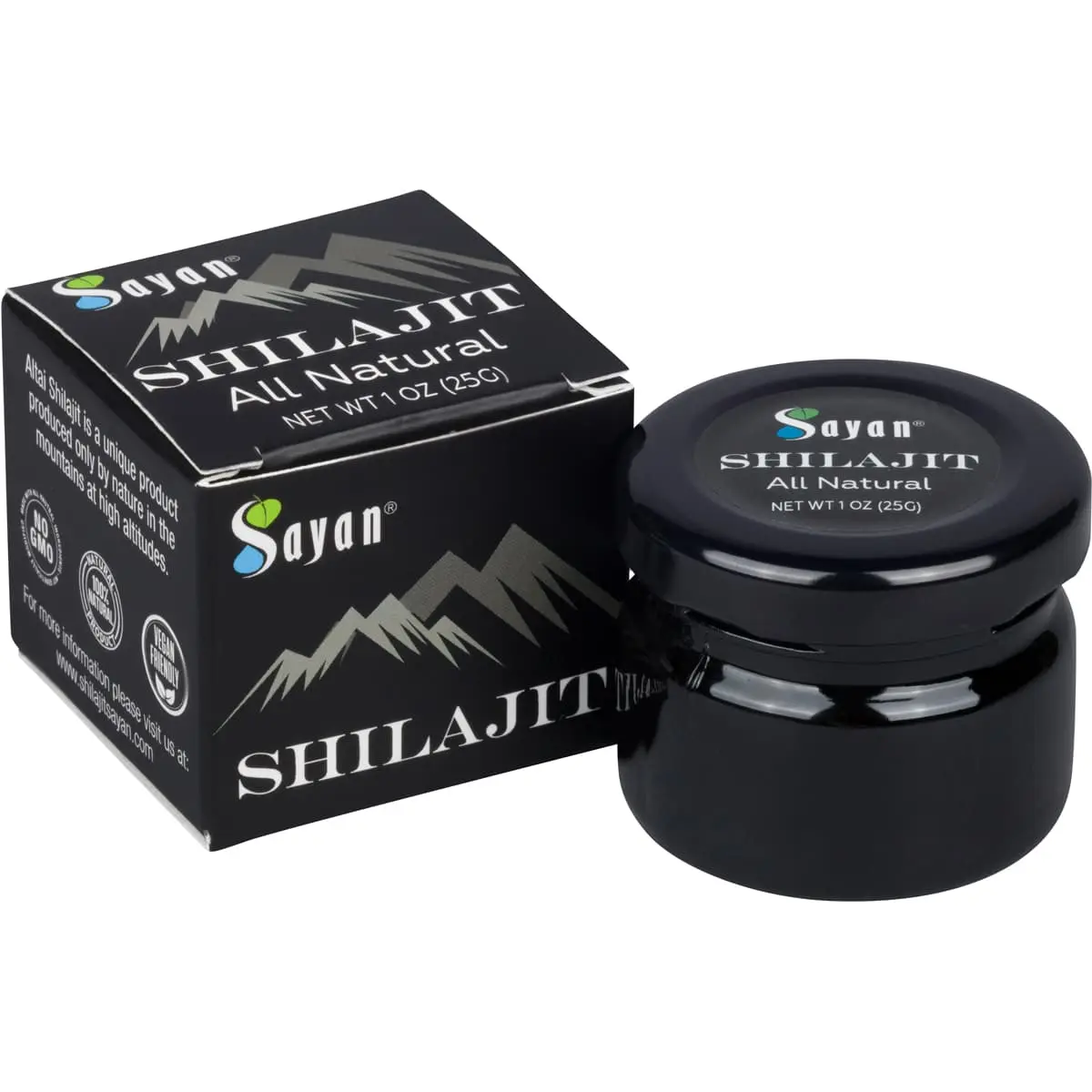 Authentic Pure Potent Shilajit Resin in Glass jar