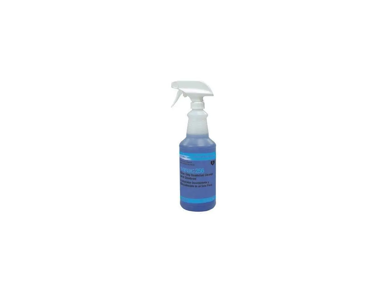 DIVERSEY D03916 32 oz. Clear, Polyethylene Preprinted Trigger Spray Bottle