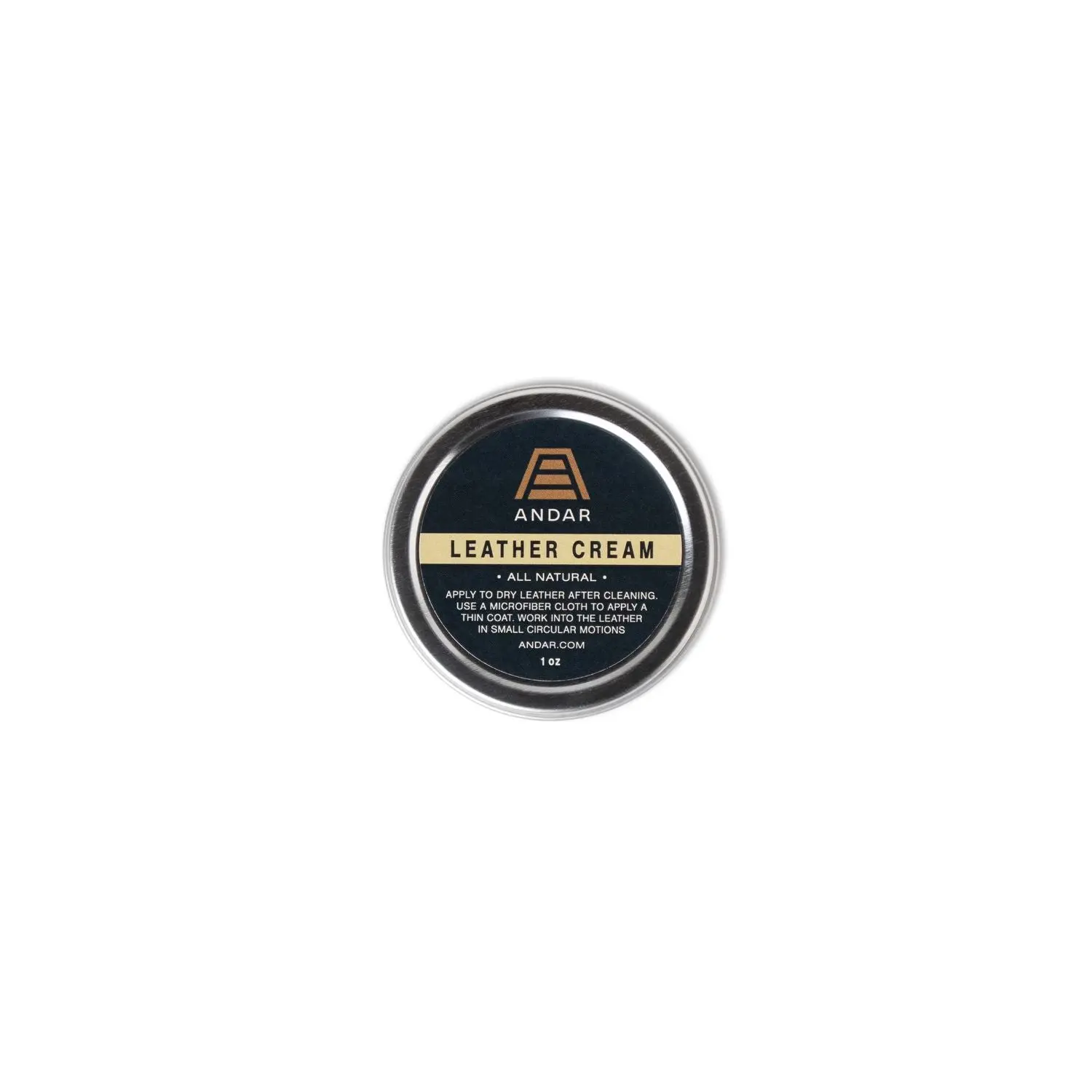 Andar Leather Conditioner & Cream | All-Natural Waterproof Bag Care that Restores Leather, for Luggage and Wallets, Handmade, Leather Cream