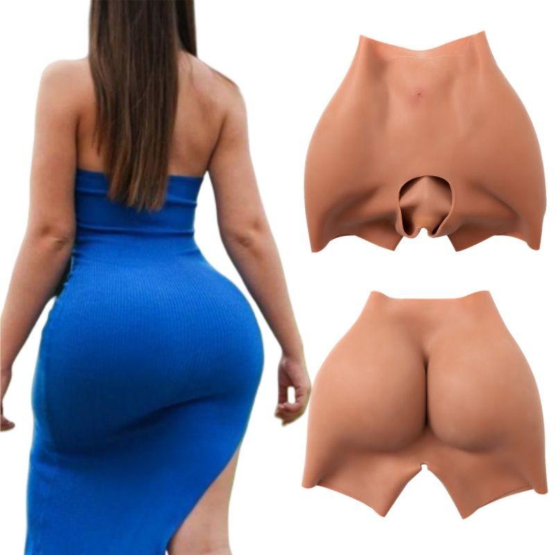 Women Silicone Booty Lifter Padded Underwear Invisible Butt Lifting Shapewear from 0.8cm to 2.6cm