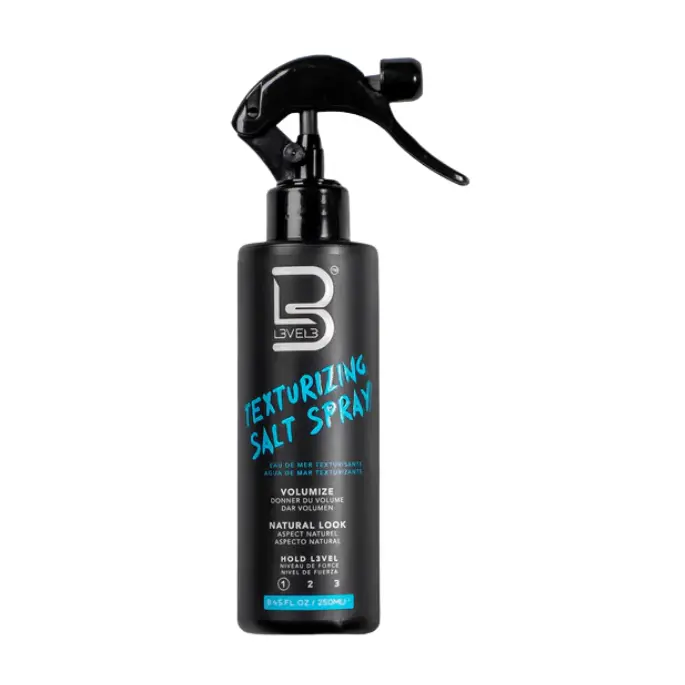 L3VEL3 Texturizing Salt Spray for Haircare, Curly Hair - 8.45oz