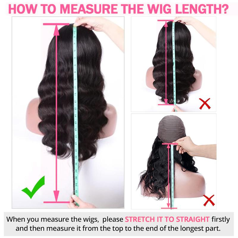 [NEW IN]Tahikie 2x4 Loose Body Front Lace Human Hair Wigs With Bangs 180% Density Frontal Wigs With Drawstring One-Step Closure Wear and Go Glueless Wigs 100% Brazilian Virgin Human Hair Wigs for Women #TikTokShopHolidayHau