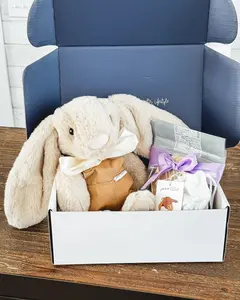 Xander Stuffed Bunny -  Easter Gift Box Set