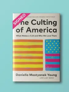 The Culting of America Hardcover, PERSONALIZED and Signed Book with Special Quote or Handwritten Note