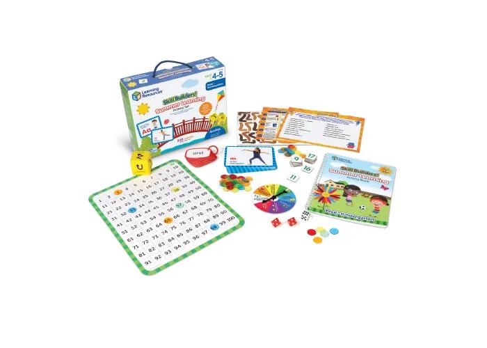 Learning Resources Skill Builders! Preschool Numbers Activity Set, 52-Piece PreK–Kindergarten Math Learning Kit for Counting, Number Recognition, and Fine Motor Skills, Ages 3+, Perfect for At-Home or Classroom Use
