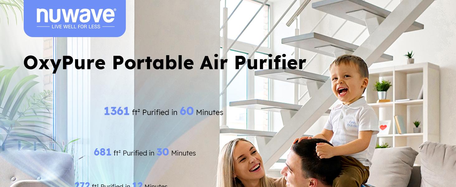 Nuwave OxyPure Portable Air Purifier (HEPA 150)