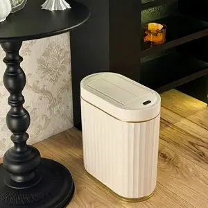 Smart Sensor Hands-Free Trash Can 2 Gallon, Free Trash Bags & Batteries Included, Out of Box Use Touchless Smart Trash Can with Lid, Giftable Trash Cans for Kitchen Home Elders Expectant Mothers