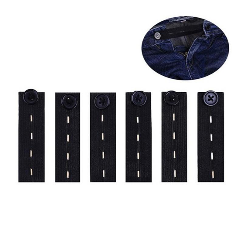 Waist Extender Button, 6pcs Elastic Waistband Extender Button, Pants Extender Button for Women Men