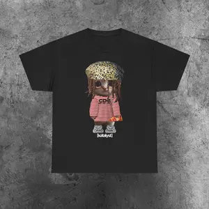 Cotton Short Sleeve  T-Shirt Che Kitty Shirt Casual Classic