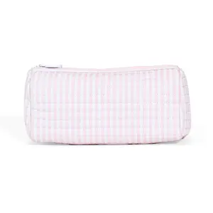 Quilted Pochette Bag - Pimlico Stripe Pink