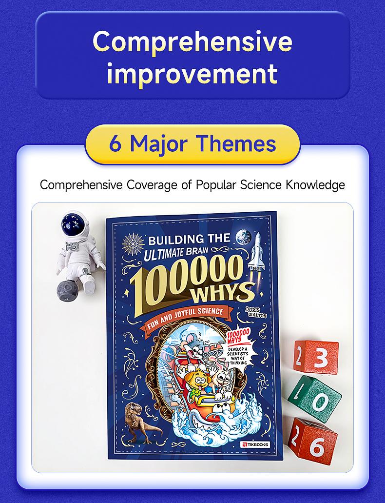 S-【TIKBOOKS】Children's encyclopedia "Why 100,000?" Extracurricular reading for primary school students