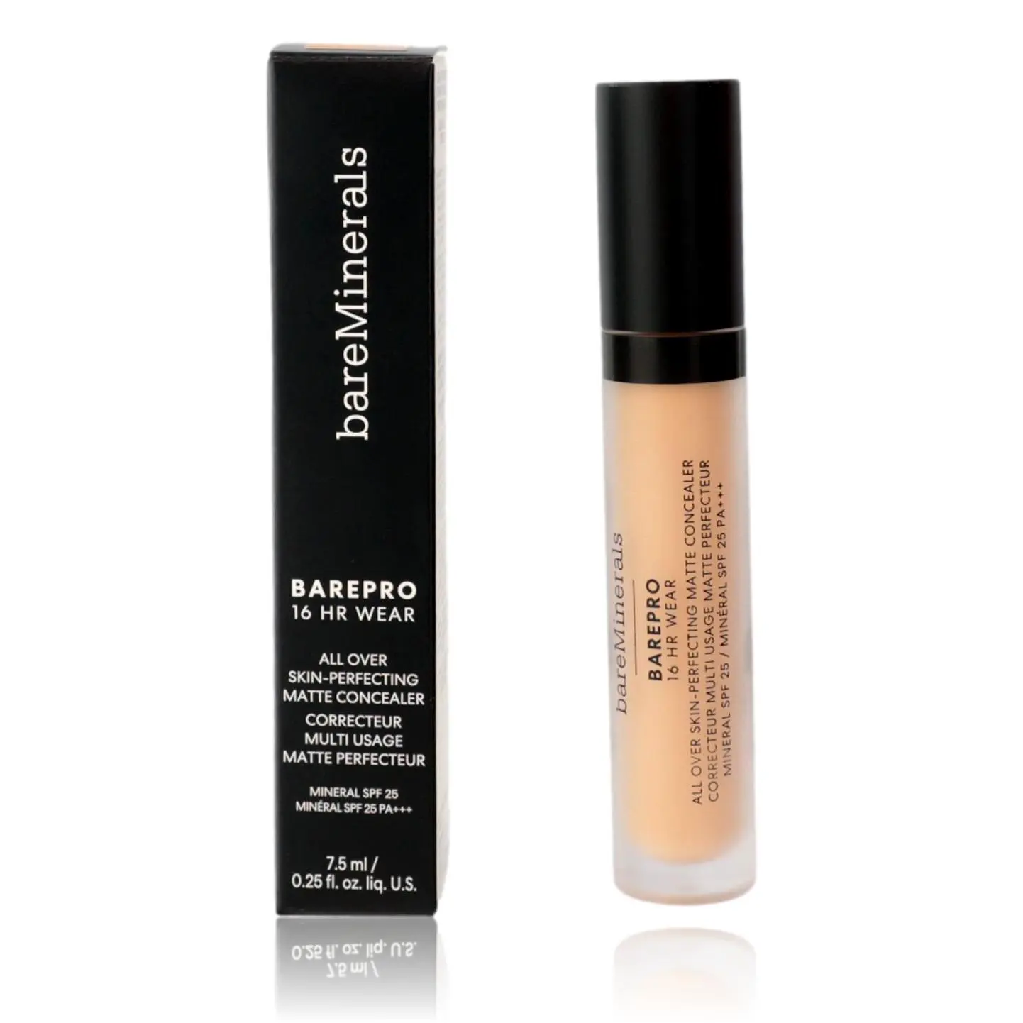 Bare Minerals BarePro 16 Hr Wear by bareMinerals, .25 oz Matte Concealer SPF 25 - Light 200 Neutral