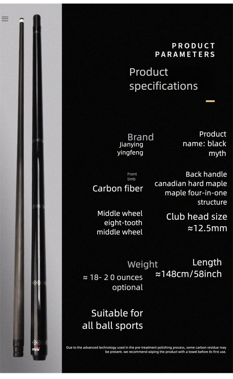 YFEN Professional Carbon Fiber Pool Cue Stick Set 11.8mm Low Deflection Durable with Extension Tip,Adjustable Breathable Billiard Glove,Premium Pool Cue Chalk, Cloth Case for Enhanced Precision YFEN Professional Carbon Fiber Pool Cue Stick Set 11.8mm Low Deflection Durable with Extension Tip,Adjustable Breathable Billiard Glove,Premium Pool Cue Chalk, Cloth Case for Enhanced Precision