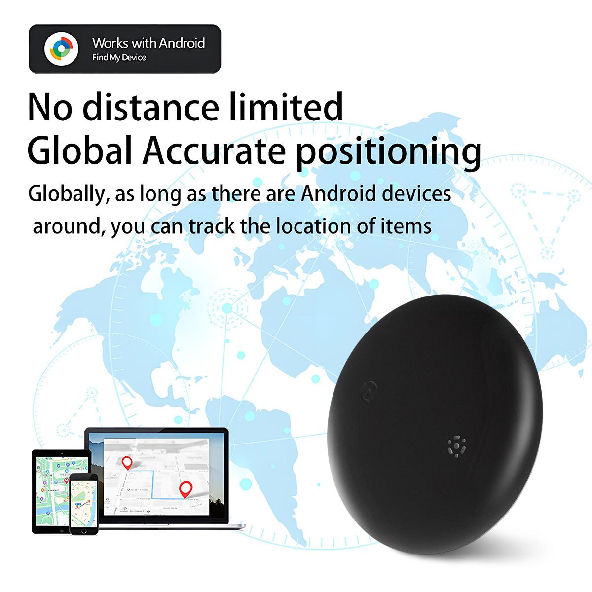 GPS Tracker for Vehicles - (Available for Android and iOS) Waterproof, Drop-Resistant,Real-Time Mini Tracker Device for Vehicles, No Monthly Fee Subscription No SIM Card Required