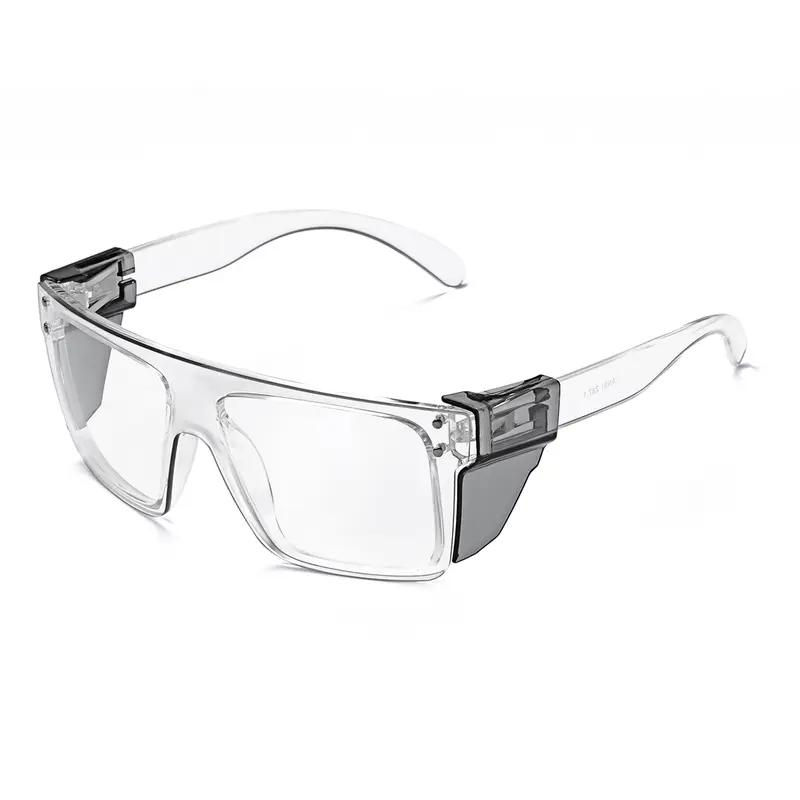 BingKing Z87 Photochromic Safety Glasses for Men & Women, UV Protection Work Glasses with Removable Side Shields, Indoor Outdoor Protective Eyewear