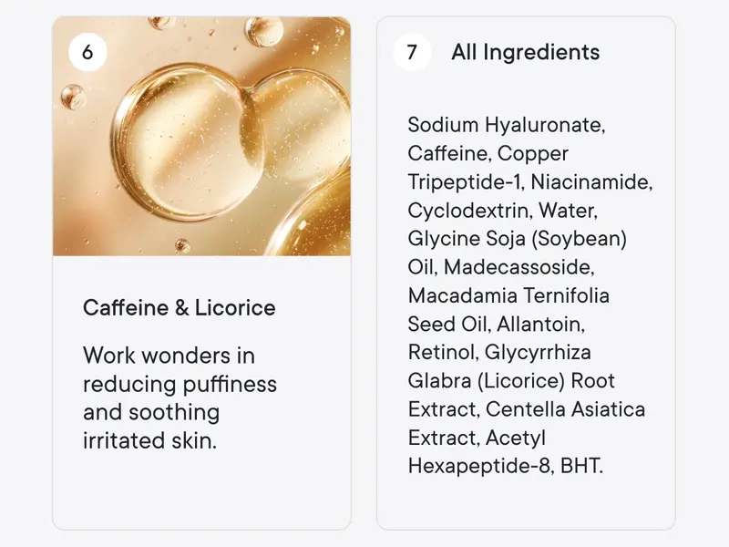 Product Introduction of Qure Micro-Infusion Anti Wrinkle Patches for Smile Line, Frown lines, Under Eye Bags, Puffiness, Crow's Feet - Retinol, Niacinamide, Caffeine, Peptides - Dissolvable for Overnight Use - 8 Pairs 7