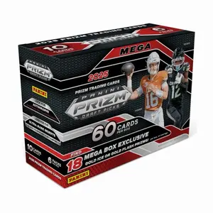 2025 Prizm Draft Picks Mega Box (Gold Ice & Gold Flash Prizms!)