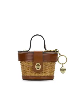 Mini Caselle Bag Charm - Specialty Woven