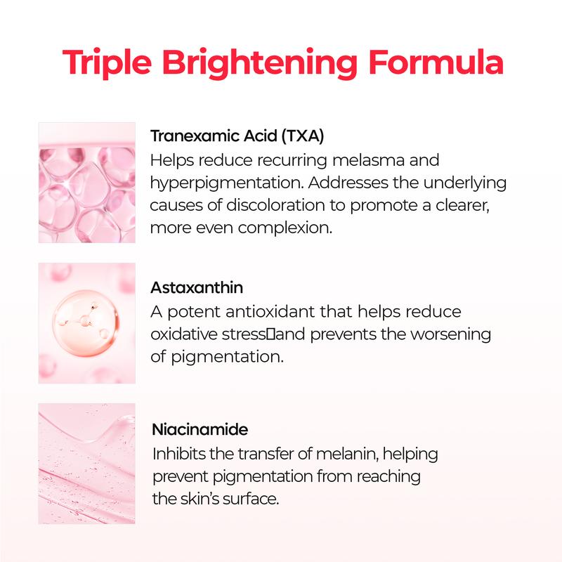 [Dr.Melaxin Official] TX Astaxanthin Glow Wrapping Duo | Tranexamic Acid&Astaxanthin&Niacinamide for Complete Dark Spot Care