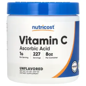 Nutricost Vitamin C, Unflavored, 8.1 oz (227 g)