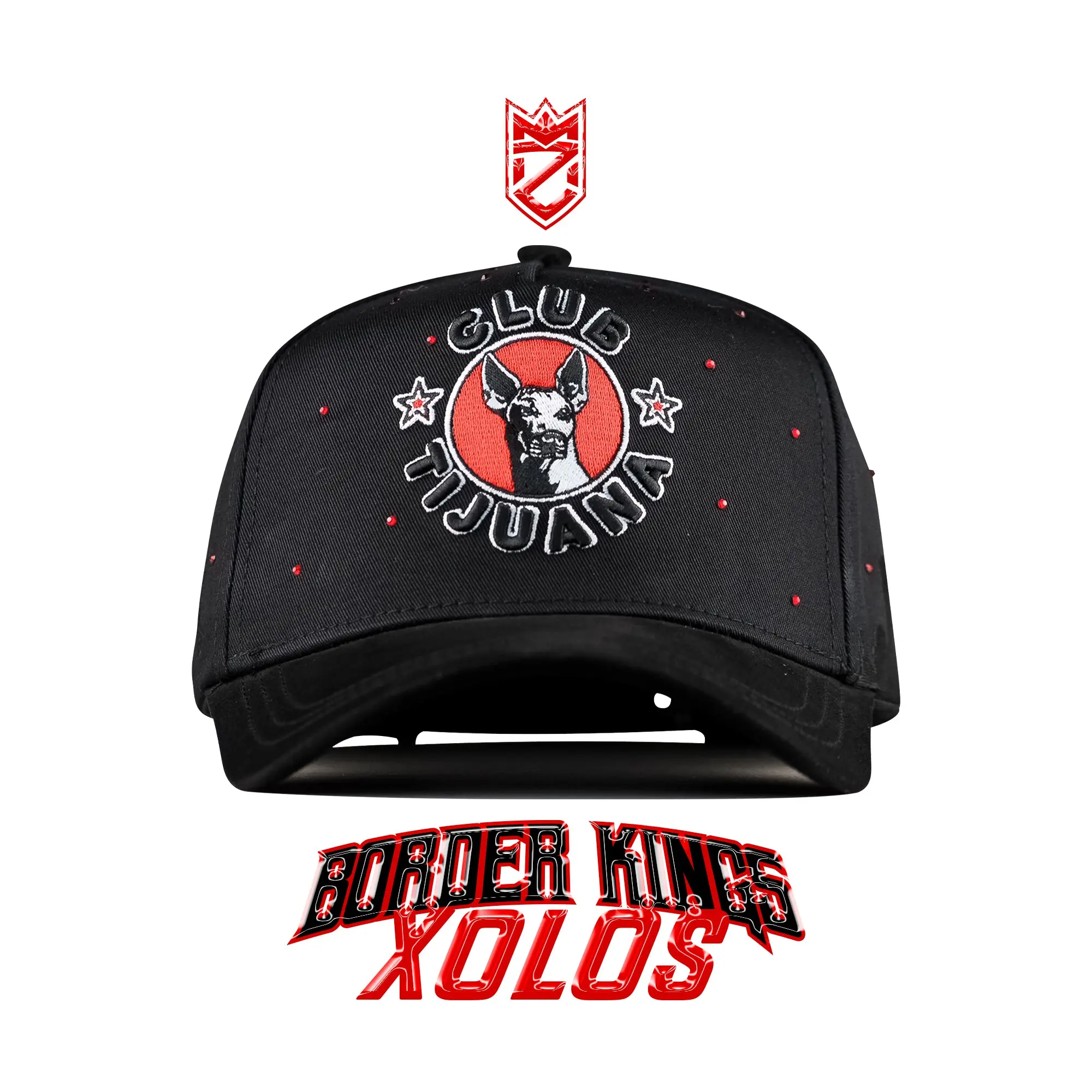 Men's Xolos Embroidered Cap, Limited Edition Border-Inspired Streetwear, Tijuana Futbol Identity, 1 Size, Tijuana Roots, Border Theme, Football Fashion, Border Kings Xolos