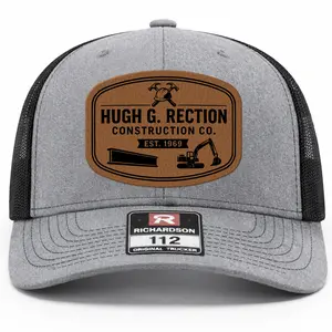 Hugh G. Reaction Richardson 112 Leather Patch Hat