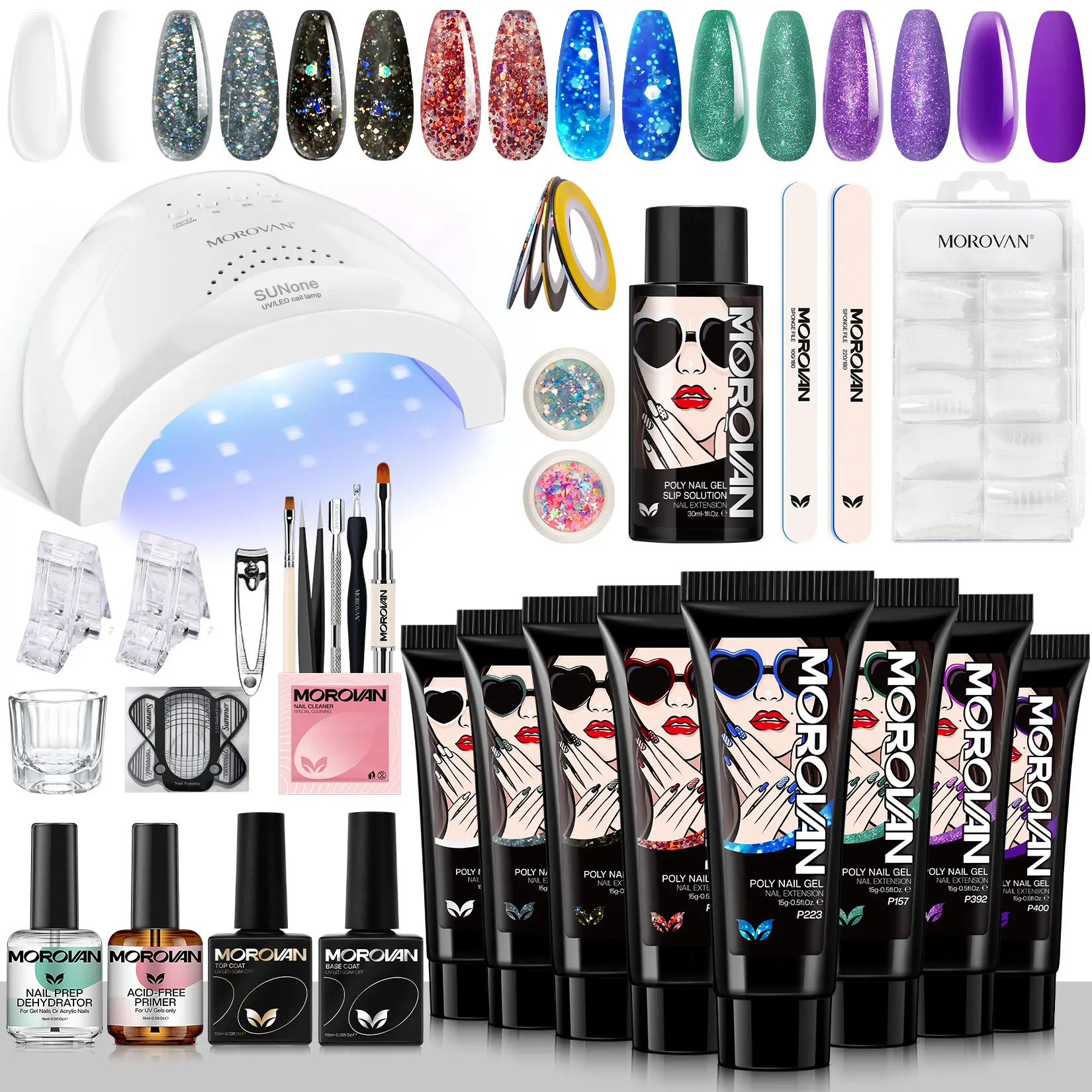 Multicolored Gemstones