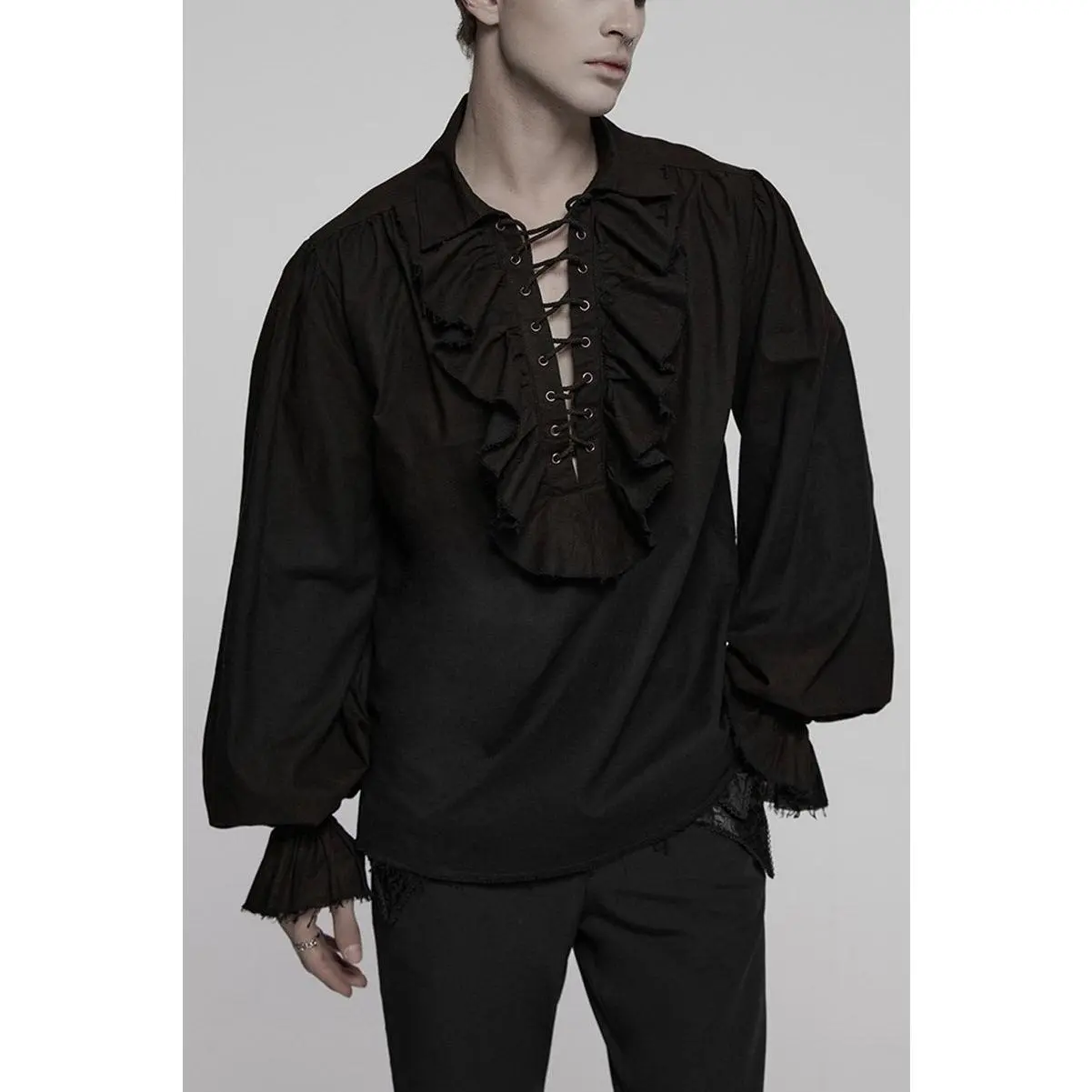 Pirate's Code Lace-Up Shirt